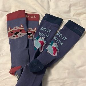 FIGS size S compression socks. Great condition